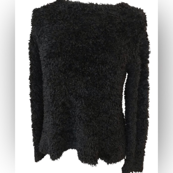 Vintage Rosanna Fuzzy Yarn Pullover Sweater Size M - Picture 4 of 4